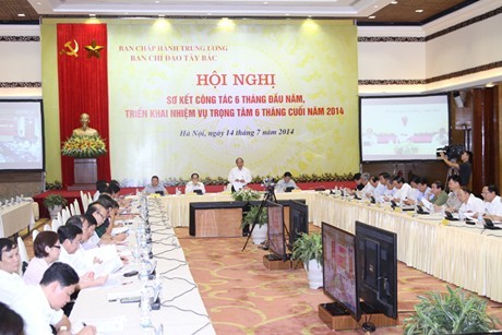 Ban Chỉ đạo Tây Bắc triển khai nhiệm vụ 6 tháng cuối năm 2014 - ảnh 1